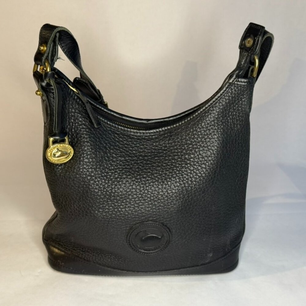 Dooney & Bourke Black Leather Shoulder Bag